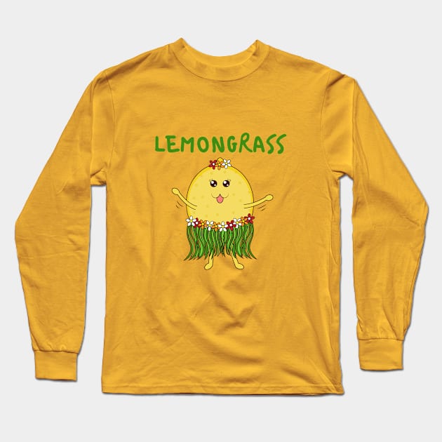 Lemongrass Long Sleeve T-Shirt by chyneyee